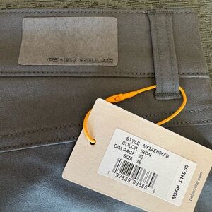 Peter Millar Iron Gray Trousers